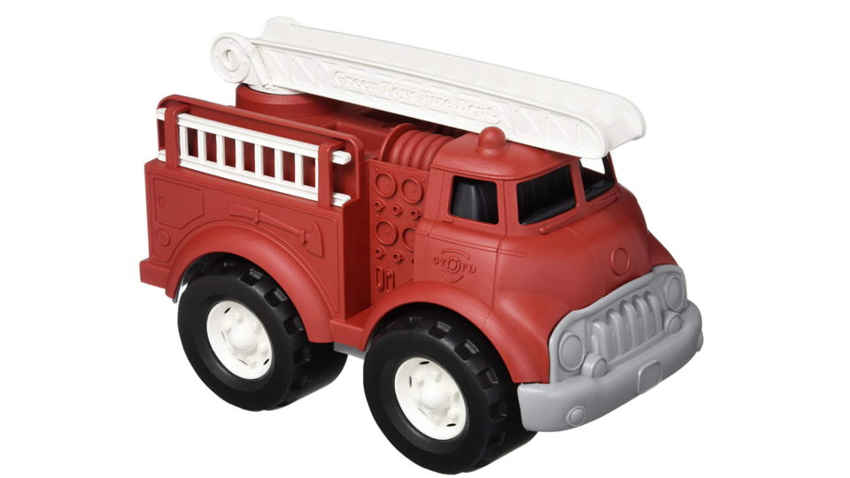 Valentine's gifts for kids: A Green Toys firetruck