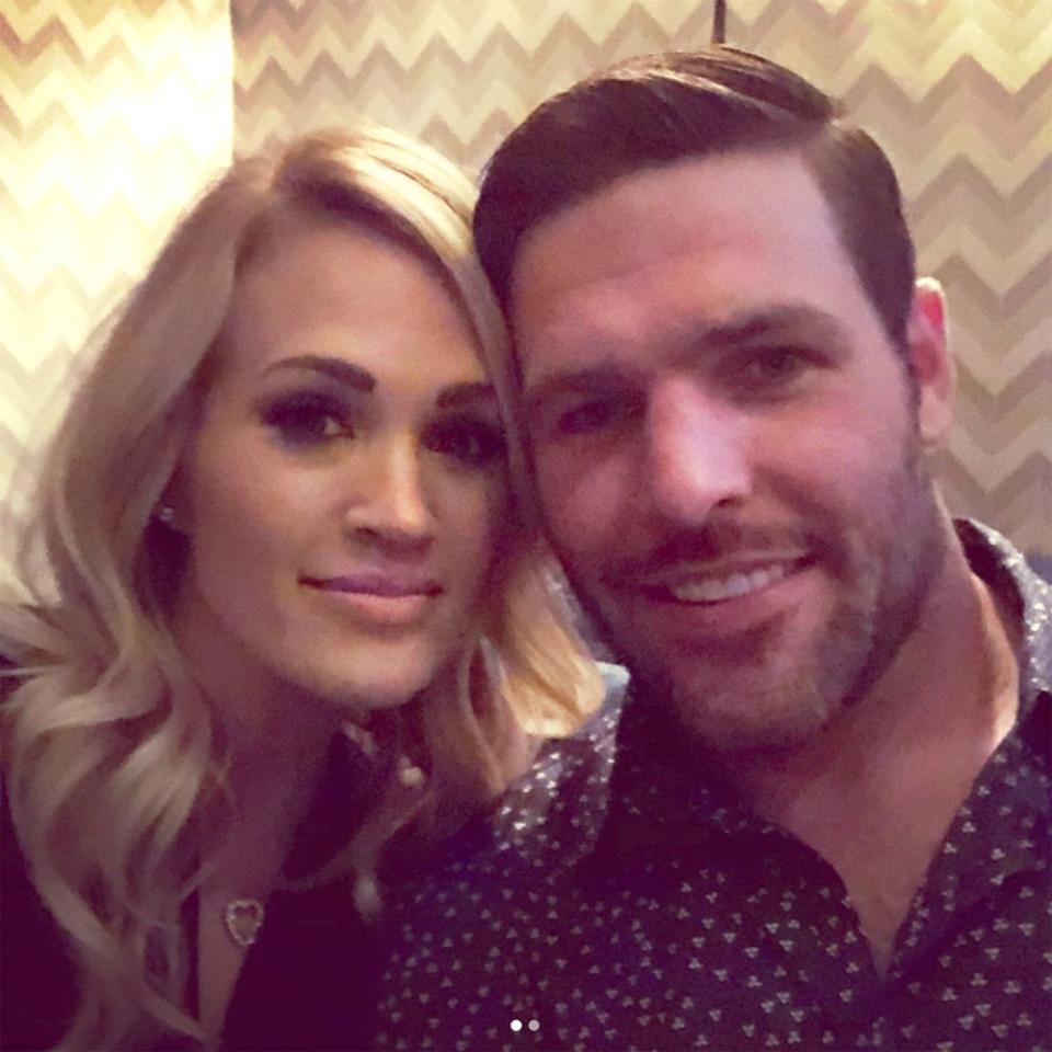 Carrie Underwood and Mike Fisher