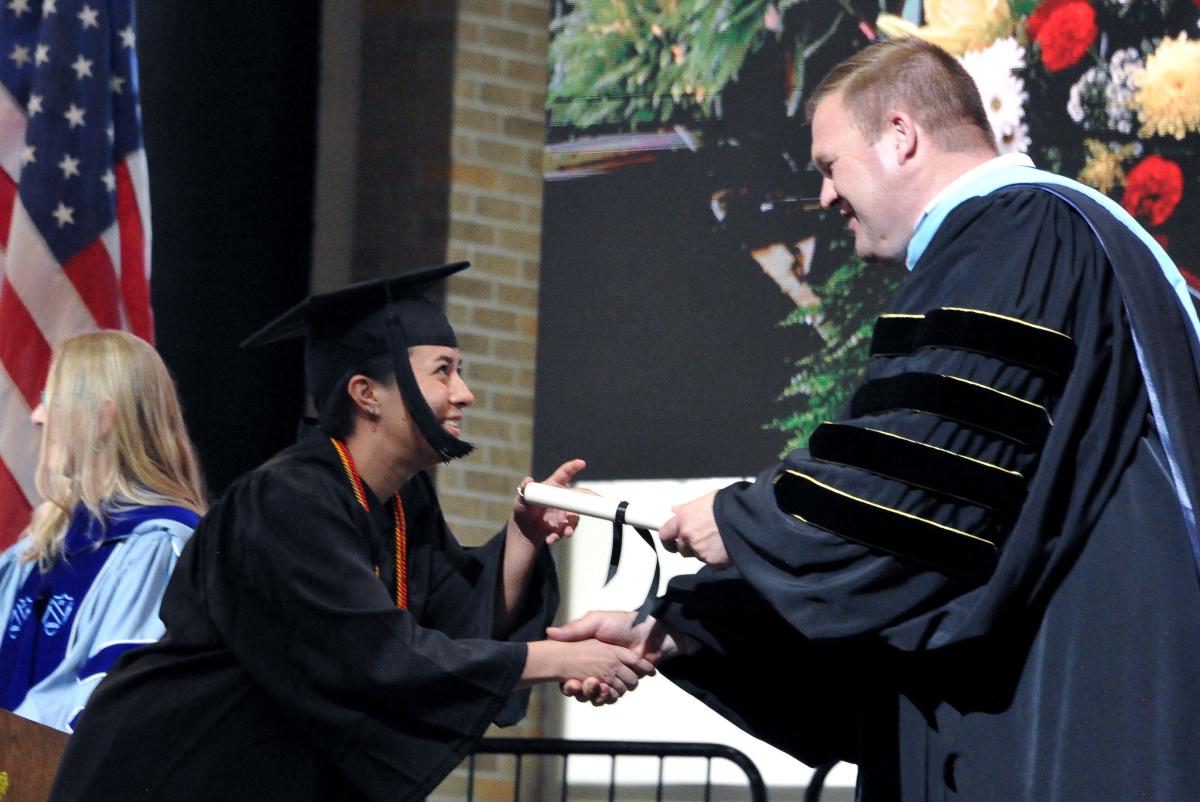 Next big step Graduating College of Wooster seniors celebrate major