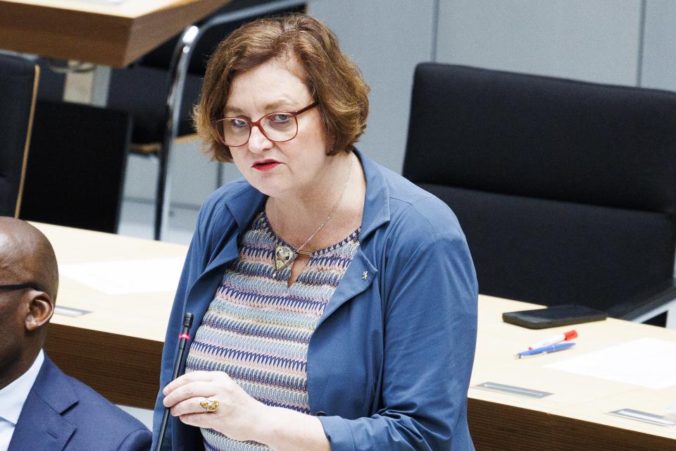 Ina Czyborra, Berliner Senatorin für Gesundheit, Wissenschaft, Pflege und Gleichstellung (Bild: Carsten Koall/dpa)