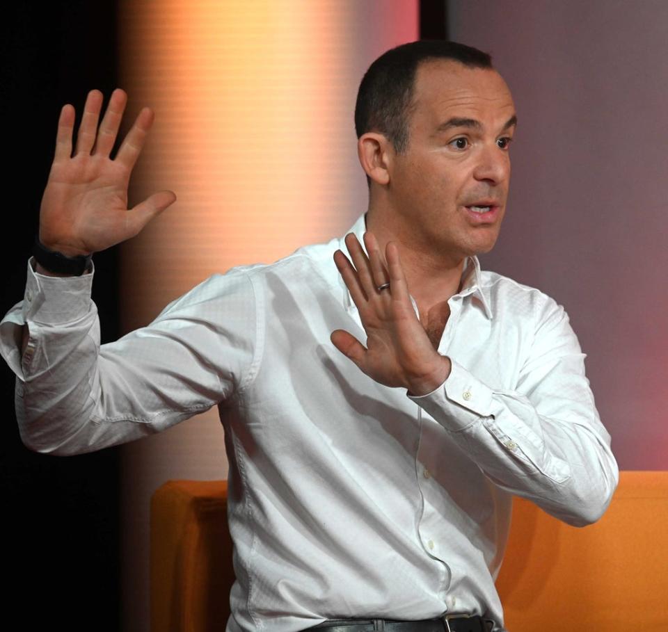 Martin Lewis said the increase ‘smells wrong’ (Jeff Overs/BBC) (PA Media)