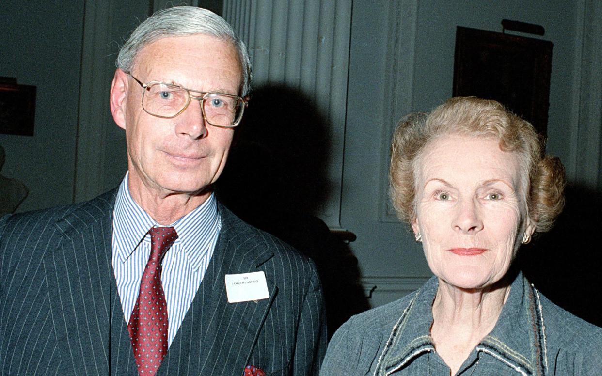 Sir James and Lady Hennessy, 1994