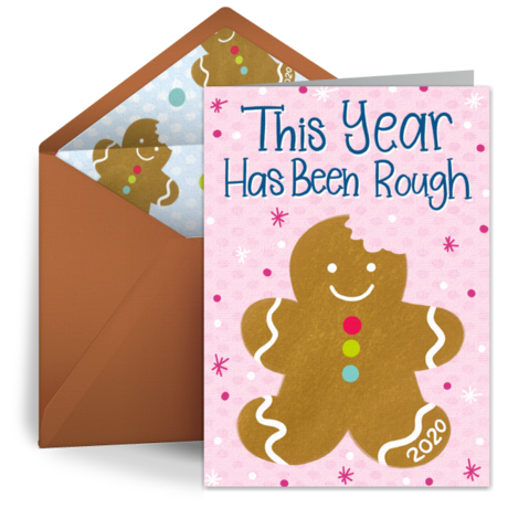 tough cookie christmas card