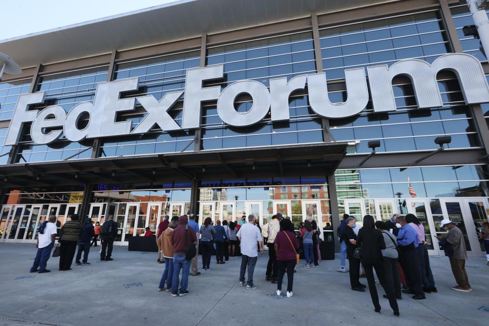 FedExForum in September 2021.