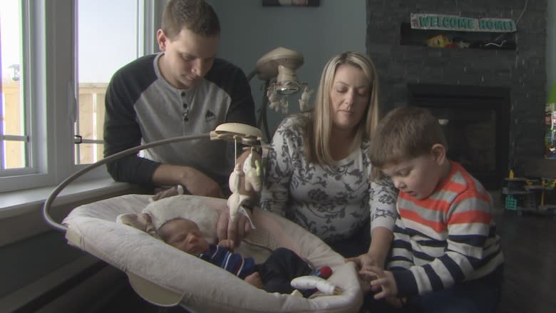 Self-serve: Dad delivers son in gas station parking lot in St. John's