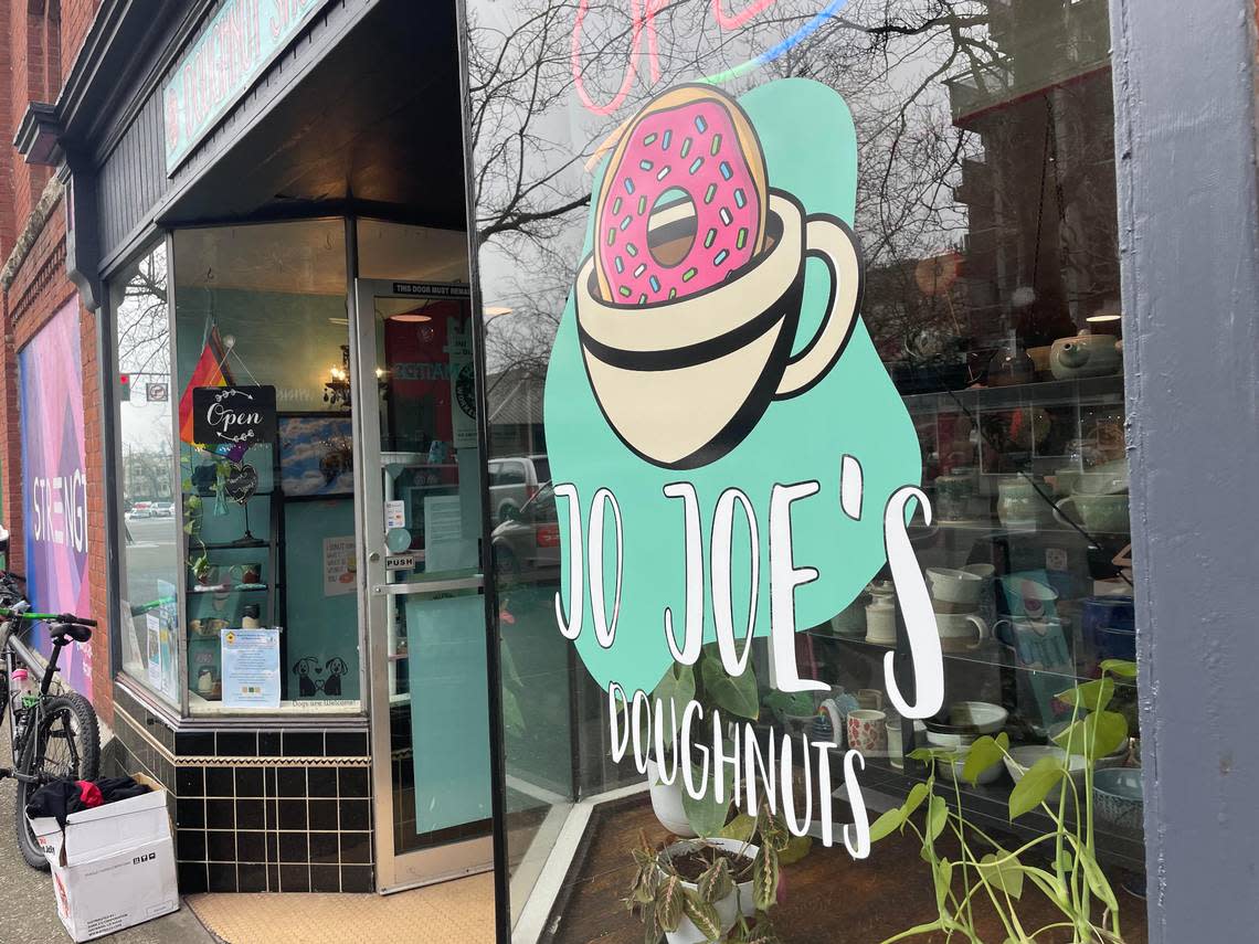 Jo Joes Doughnuts is at 1301 Commercial St. in Bellingham.