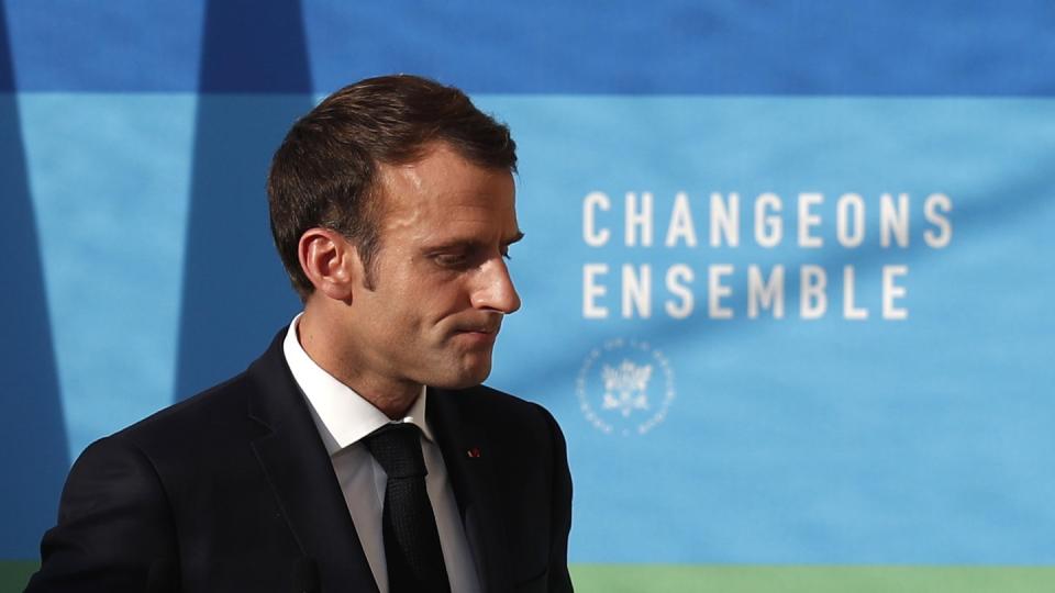 Präsident Emmanuel Macron Ende November im Elysee-Palast in Paris. Foto: Ian Langsdon/EPA POOL/AP