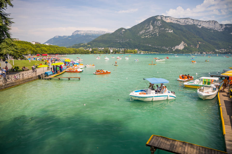 Le lac d'Annecy (Crédit : Getty Images)