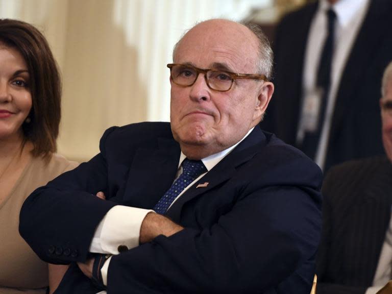 Trump's lawyer Rudy Giuliani: 'I never said there was no collusion' with Russia during 2016 election campaign