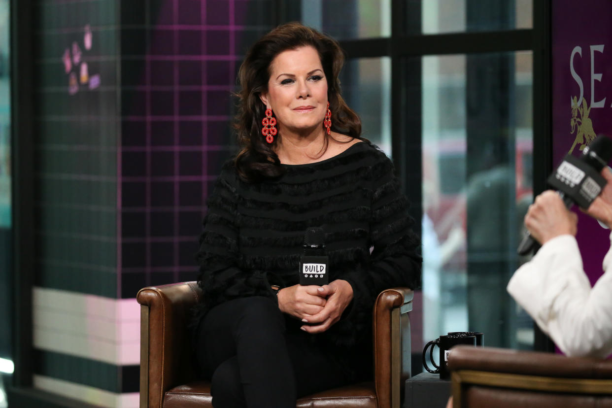 Marcia Gay Harden attends the Build Series at Build Studio on May 2, 2018, in New York City. (Photo by Rob Kim/Getty Images)