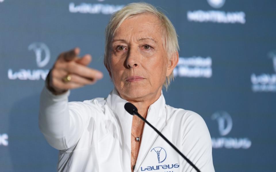 Martina Navratilova: WTA in Saudi is one step from going to North Korea