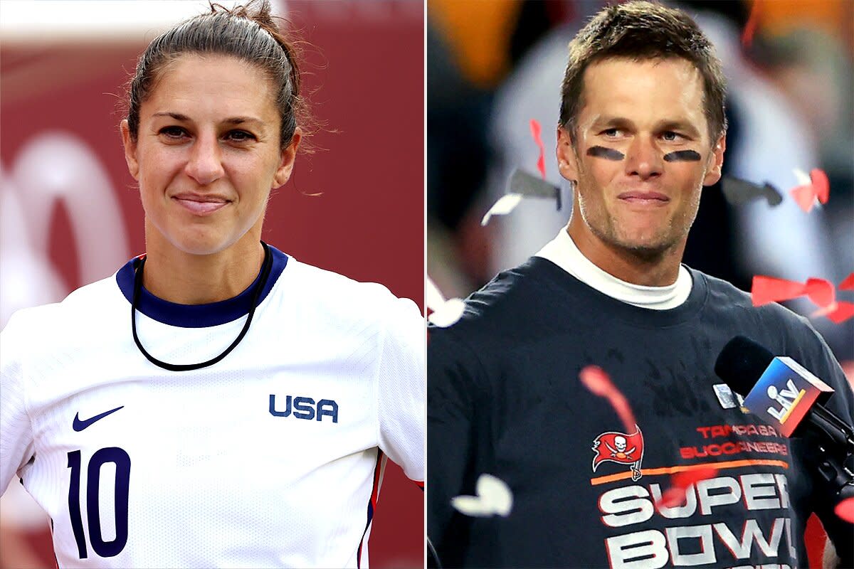 Carli Lloyd, Tom Brady