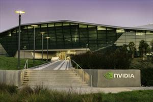 NVIDIA's Santa Clara headquarters building.