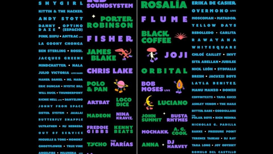 2022 iii points festival lineup poster