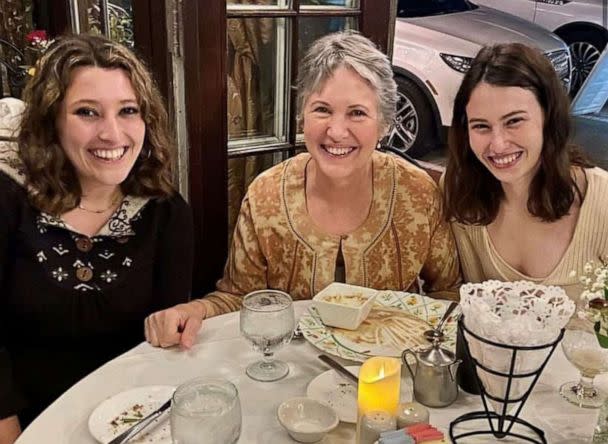 PHOTO: Katherine Goldstein (middle) is shown in this photo.  Goldstein is one of the victims of the Highland Park shooting. ( )