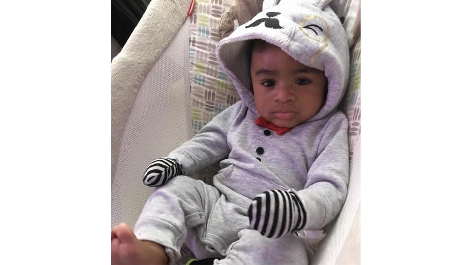 5-month-old Ezra Overton died in 2017 after being placed in a Fisher-Price Rock 'n Play Sleeper. / Credit: Courtesy of Keenan Overton