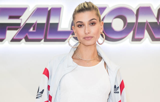 negatief Een evenement Krachtig Hailey Baldwin's Adidas Falcon and JD Sports Fashion Show Is an Ode to Girl  Power & the '90s