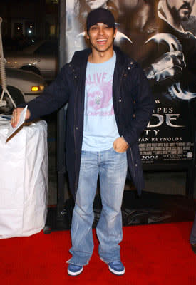 Wilmer Valderrama at the Hollywood premiere of New Line Cinema's Blade: Trinity