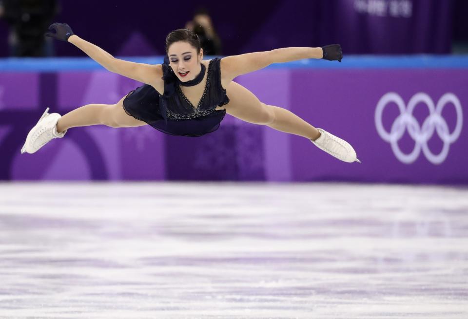 <p>Kaetlyn Osmond of Canada competes. REUTERS/Lucy Nicholson </p>