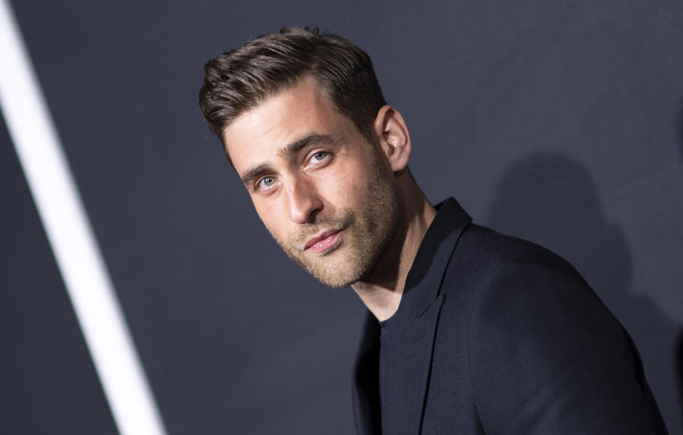 Oliver Jackson-Cohen arrives for "The Invisible Man" premiere in Hollywood on February 24, 2020. (Photo by Valerie Macon/AFP via Getty Images)