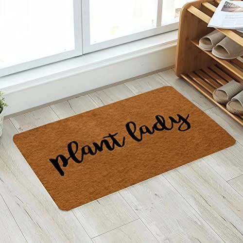 7) Plant Lady Door Mat