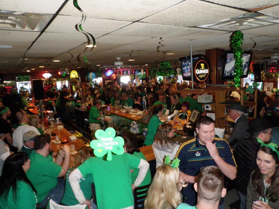 A party at Klee's Bar & Grill in Seaside Heights during a previous Ocean County St. Patrick's Day Parade.