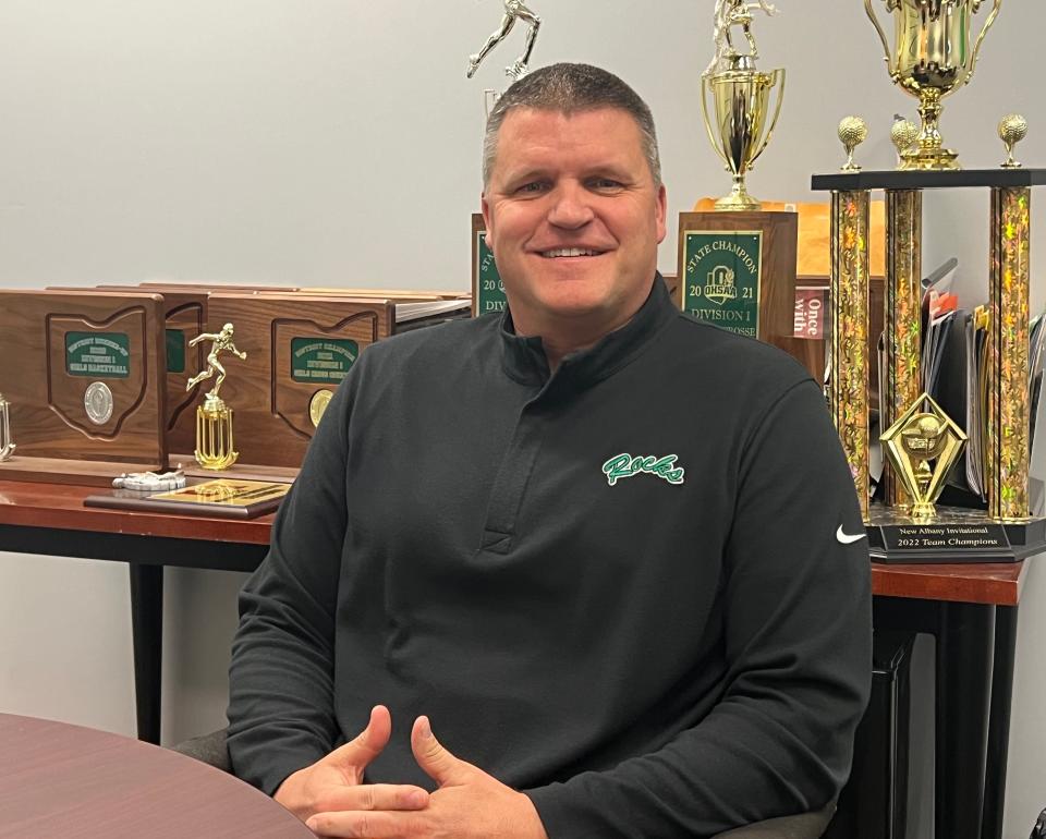 Dublin Coffman athletics director Duane Sheldon  said he left his job as Baldwin Wallace men's basketball coach and moved his family to central Ohio so he could watch daughter Jacy and son Ajay play high school sports.