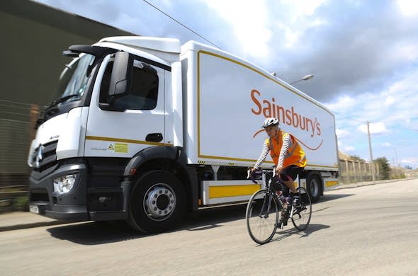 Sainsbury's lorry