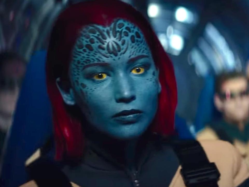 mystique jennifer lawrence dark phoenix