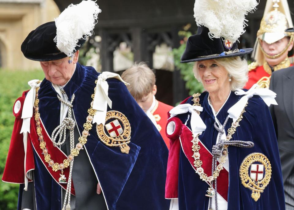The Duke of York was absent from the Order of the Garter Service. (PA)