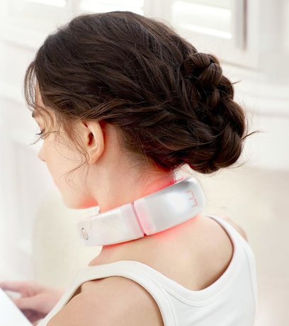 red light therapy neck device
