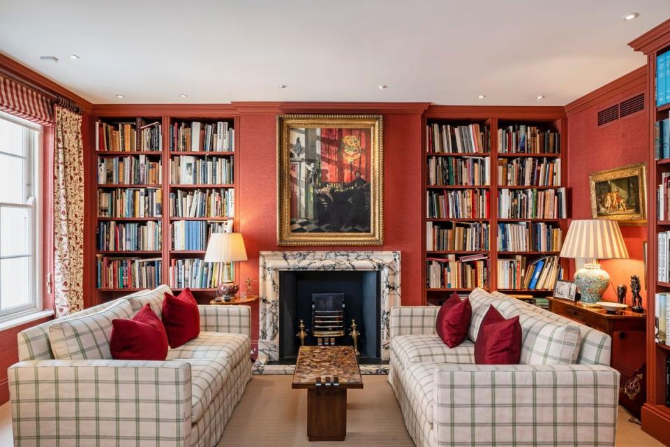 Princess Diana used to spend time in her late father’s library (Wetherell/Chestertons)