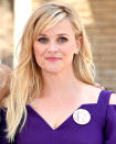 <p>"Side-sweeping fringe and razored cuts look amazing on heart-shaped faces," explains Marjan. Reese Witherspoon demonstrates this look perfectly. "The side sweep draws the attention away from the forehead and frames the eyes. Layers that start below the jawline will widen the face where needed."</p> <p>To style this cut, Marjan says to blow-dry the fringe forward with the ghd Air Hairdryer ($199; <a rel="nofollow noopener" href="https://www.sephora.com/product/air-professional-performance-hairdryer-P378713" target="_blank" data-ylk="slk:sephora.com;elm:context_link;itc:0;sec:content-canvas" class="link ">sephora.com</a>) and TRESemmé TRES Two Extra Hold Mousse ($4; <a rel="nofollow noopener" href="https://www.target.com/p/tresemm-233-extra-hold-mousse-10-5-oz/-/A-13075329?" target="_blank" data-ylk="slk:target.com;elm:context_link;itc:0;sec:content-canvas" class="link ">target.com</a>). This will allow the hairline to lay flat towards the hairline. "Then rotate the brush away from the face on the ends so the shorter pieces frame the eyes."</p>