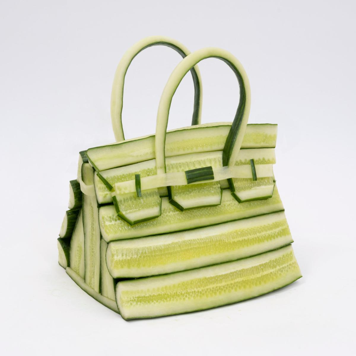 Artist Recreates Iconic Hermès Birkin Bag With Vegetables