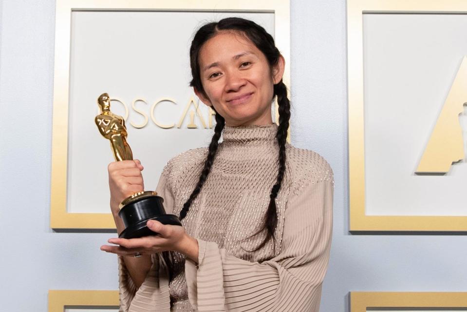 Chloe Zhao Oscars 2021