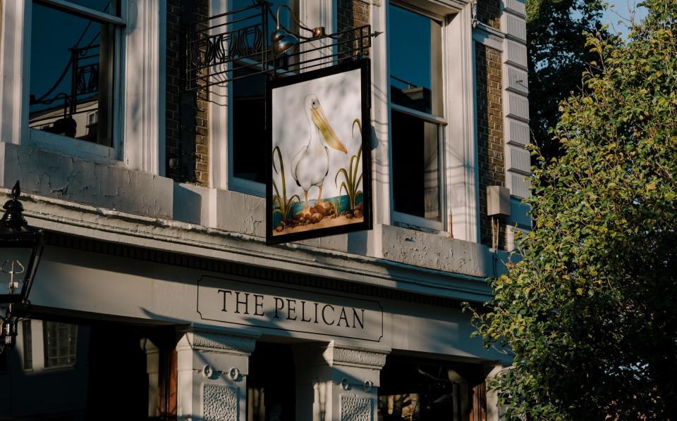 The Pelican pub 45 All Saints Rd, London W11