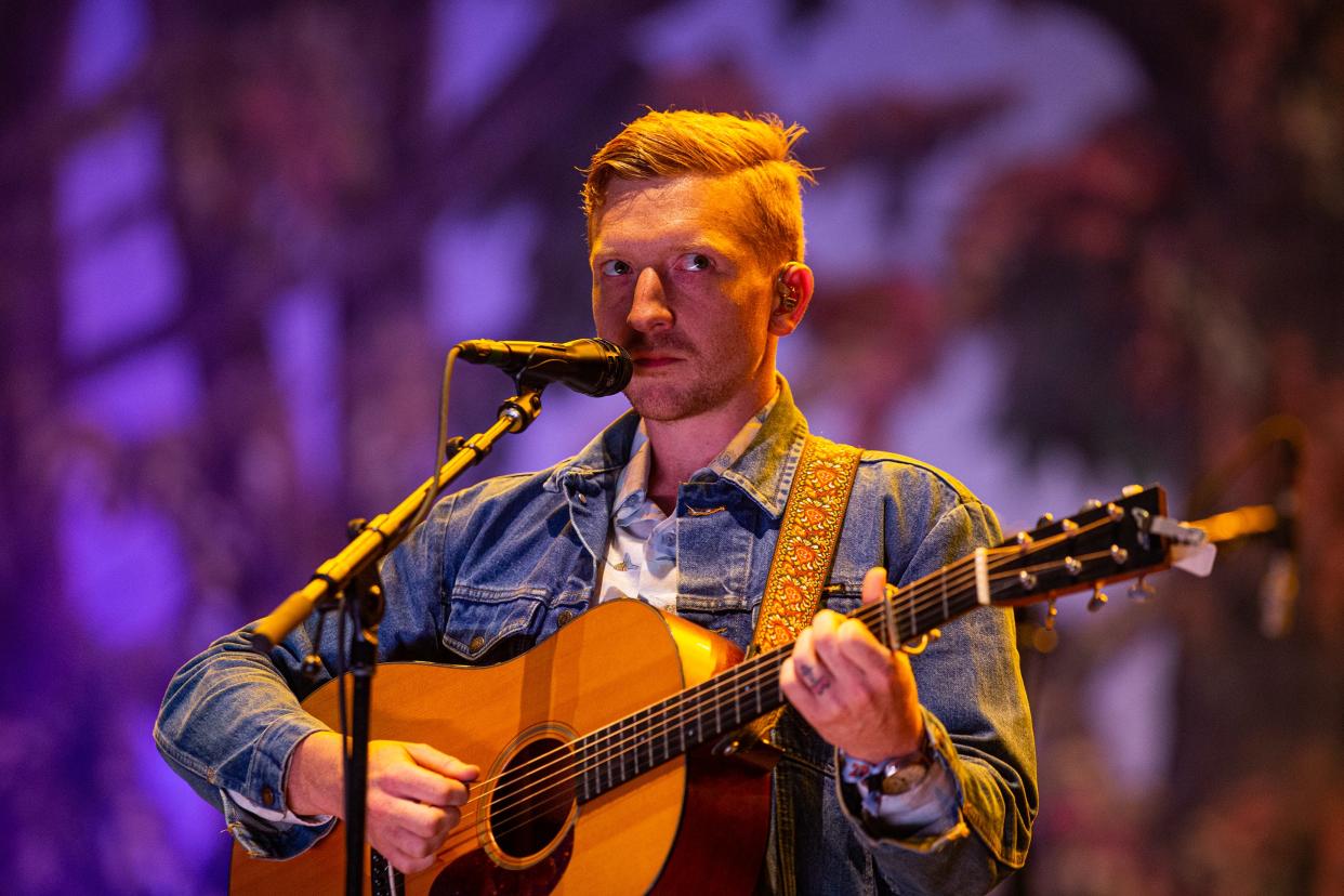 Tyler Childers closed out the 2023 Railbird Music Festival on Sunday at The Infield at Red Mile in Lexington, Ky. June 4, 2023