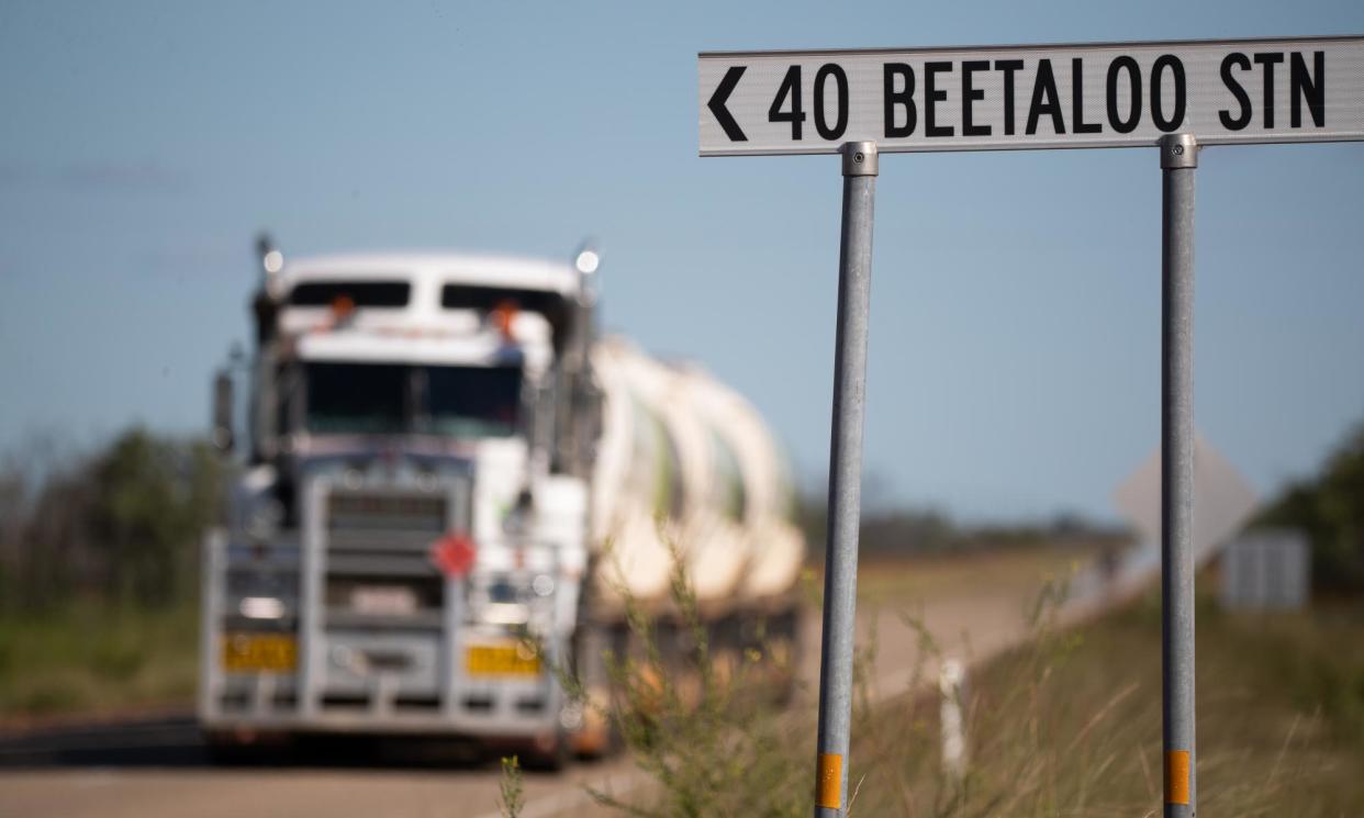 <span>The NT government has signed a deal to buy fracked gas from the Beetaloo basin with US company Tamboran Resources.</span><span>Photograph: Mike Bowers/The Guardian</span>
