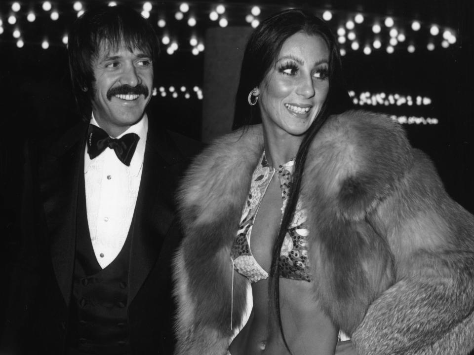 sonny and cher golden globes