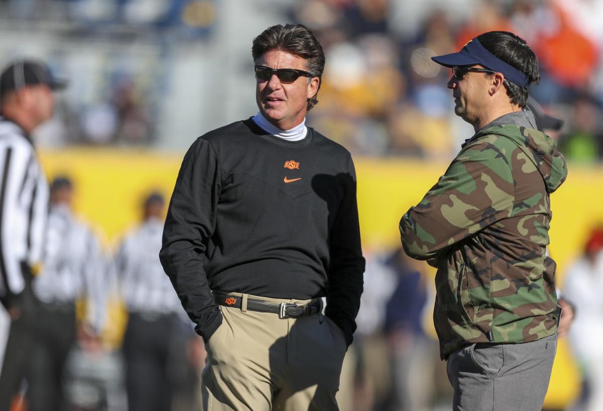 Can Mike Gundy, Oklahoma State football win 5th straight at West Virginia?