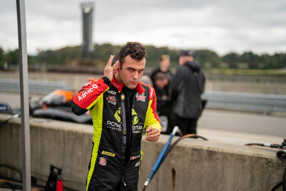 Devlin DeFrancesco finished 3rd in a five-driver test at Barber Motorsports Park last week in the car he's now confirmed to drive full-time for Andretti Autosport.