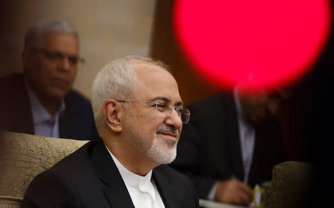 Javad Zarif in Beijing as he attempts to shore up what is left of the nuclear deal - Credit: Reuters
