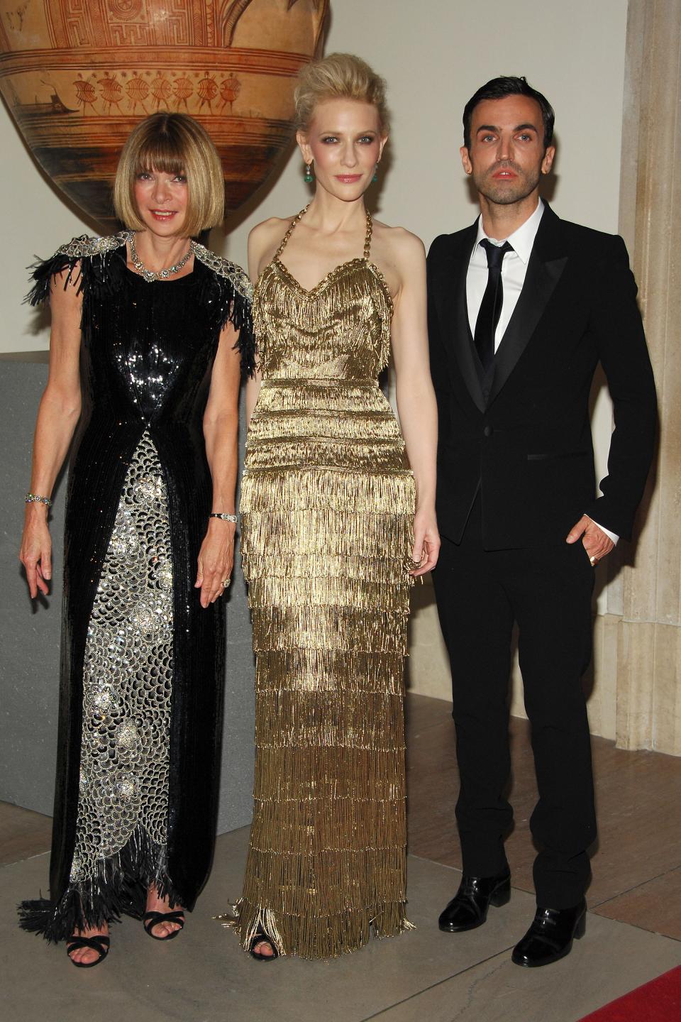 anna wintour cate blanchett 2007 met gala