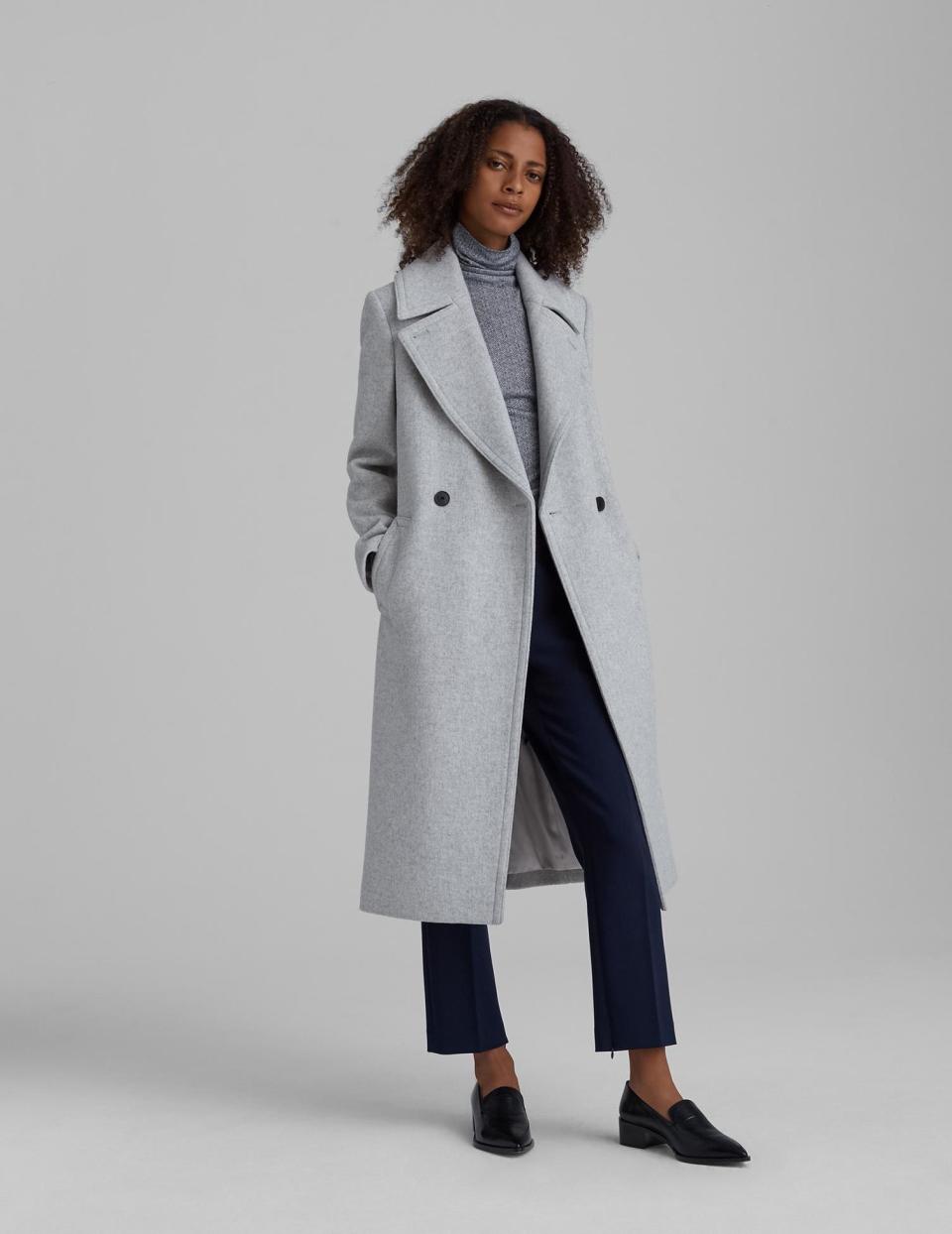 Daylina Coat. Image via Club Monaco.