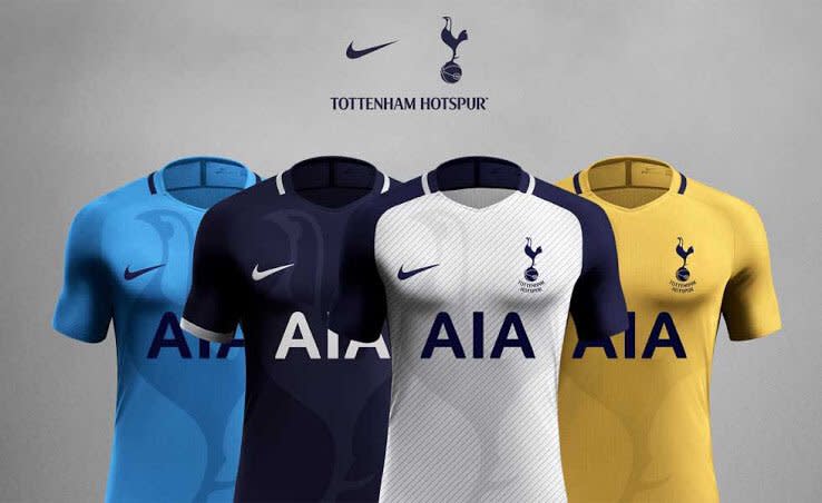 <p>As Spurs potentially prepare to move to a temporary new home, could these be the kits that Mauricio Pochettino’s men could use to banish those Wembley woes? </p>