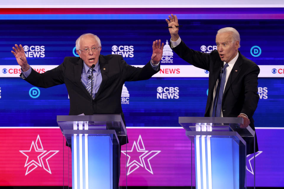 Democratic Presidential Candidates Debate In Charleston Ahead Of SC Primary