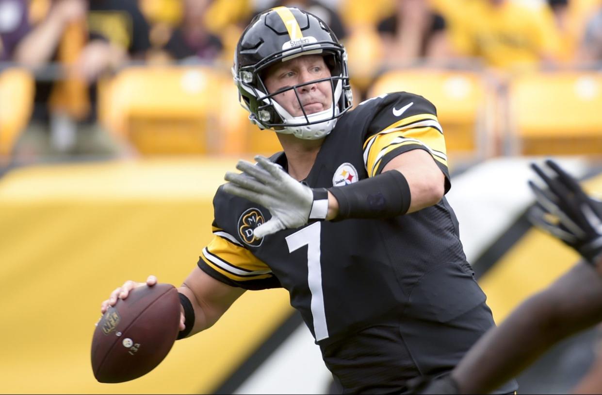 Ben Roethlisberger threw a career-worst five interceptions Sunday (AP)