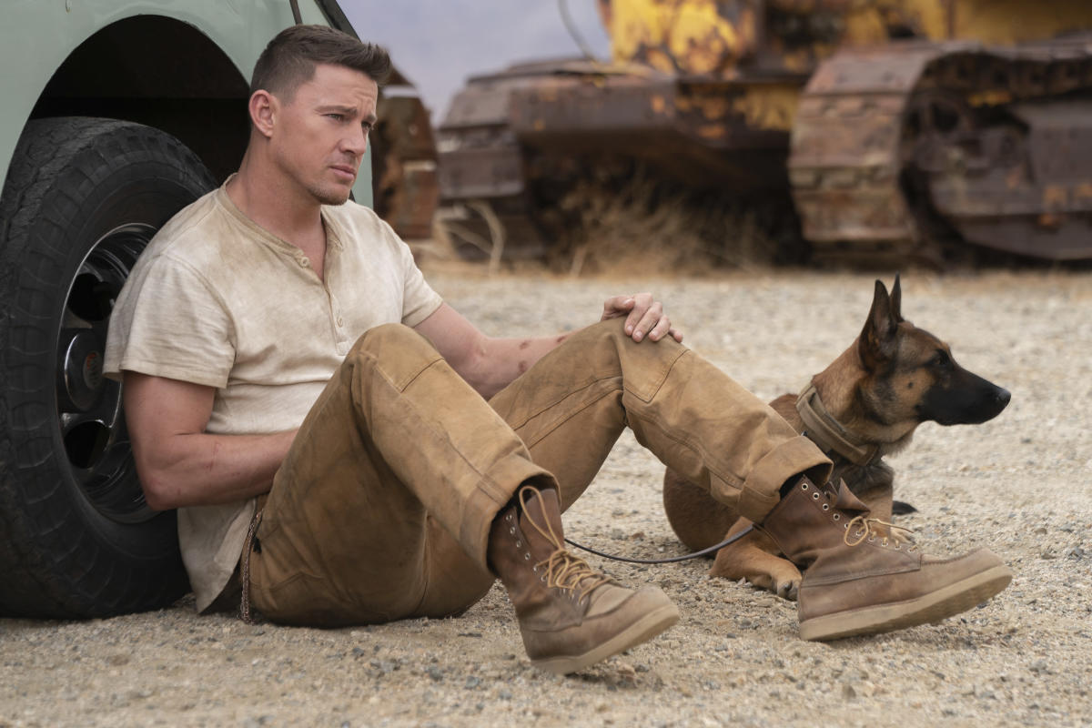 Channing Tatum and his dog co-star raise the woof