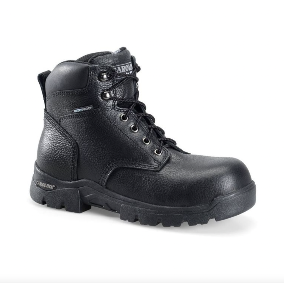 <p><a href="https://go.redirectingat.com?id=74968X1596630&url=https%3A%2F%2Fwww.carolinashoe.com%2Fen%2Fcircuit-6-inch-composite-toe-waterproof-work-boot-16099.html%3Fdwvar_16099_color%3DBlack%26gclid%3DCjwKCAjw5_GmBhBIEiwA5QSMxOAkonut5Ar10k4oRxSONrV_61CkWy19tBErD-zZD50SEbW6V67zIhoCSQUQAvD_BwE&sref=https%3A%2F%2Fwww.esquire.com%2Fstyle%2Fmens-fashion%2Fg12486892%2Fbest-work-boots-men%2F" rel="nofollow noopener" target="_blank" data-ylk="slk:Shop Now;elm:context_link;itc:0;sec:content-canvas" class="link ">Shop Now</a></p><p>Circuit Comp Toe Boots</p><p>carolinashoe.com</p><p>$124.99</p>