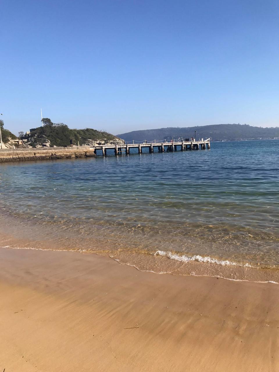 The modern-day Quarantine Beach. Q Station guests have the crystal waters all to themselves. Photo: Carly Williams/Be